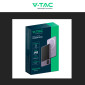 Immagine 12 - V-Tac VT-50005 Power Bank Wireless 5000mAh con Ricarica Rapida PD Attacco Magnetico e Display - SKU 7851