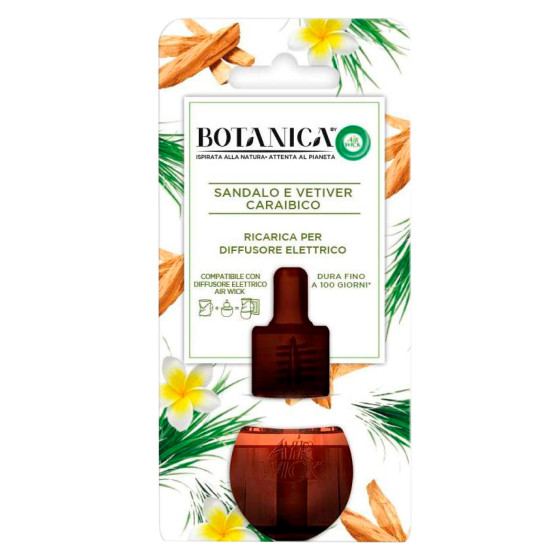 Ricarica Diffusore Sandalo e Vetiver Caraibico Air Wick Ricarica Diffusore Sandalo e Vetiver Caraibico Air Wick
