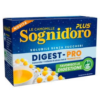 Sognid'oro Plus Digest-Pro Camomilla Solubile Azione Digestiva - Confezione...