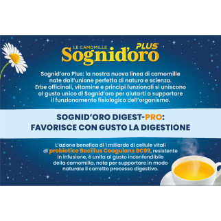 Camomilla Solubile 14 Bustine Digest-Pro Sognid'oro