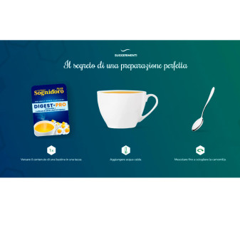 Camomilla Solubile 14 Bustine Digest-Pro Sognid'oro