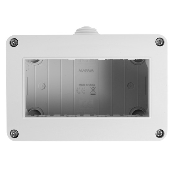 MAPAM Box GEM 4P - mod. S6104B - Compatibile con Vimar PLANA MAPAM Box GEM 4P - mod. S6104B - Compatibile con Vimar PLANA