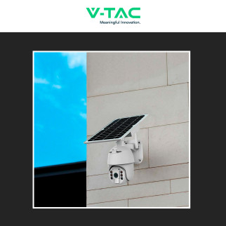 VT-11024-4G Telecamera di Sorveglianza PTZ Bianca V-Tac