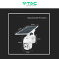 Immagine 6 - V-Tac Smart VT-11024-4G Telecamera di Sorveglianza Wi-Fi e 4G HD PTZ Sensore di Movimento Pannello Solare - SKU 11616