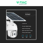 Immagine 14 - V-Tac Smart VT-11024-4G Telecamera di Sorveglianza Wi-Fi e 4G HD PTZ Sensore di Movimento Pannello Solare - SKU 11616