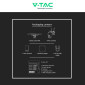 Immagine 15 - V-Tac Smart VT-11024-4G Telecamera di Sorveglianza Wi-Fi e 4G HD PTZ Sensore di Movimento Pannello Solare - SKU 11616
