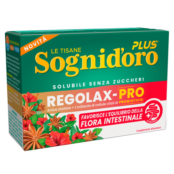 Tisana Solubile 14 Bustine Regolax-Pro Sognid'oro Tisana Solubile 14 Bustine Regolax-Pro Sognid'oro