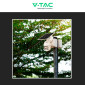 Immagine 4 - V-Tac Smart VT-11024-WIFI Telecamera di Sorveglianza Wi-Fi HD PTZ Sensore di Movimento Pannello Solare Colore Bianco - SKU 11618