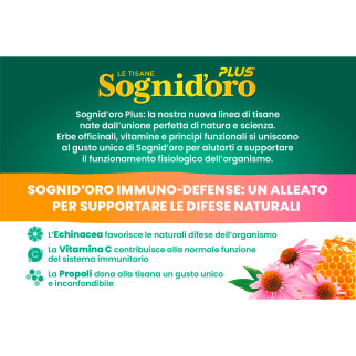 Tisana Solubile 16 Bustine Immuno-Defense Sognid'oro