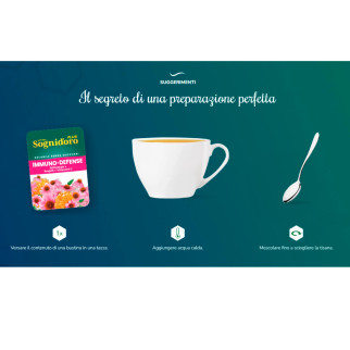 Tisana Solubile 16 Bustine Immuno-Defense Sognid'oro