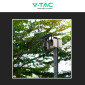 Immagine 4 - V-Tac Smart VT-11024-WIFI Telecamera di Sorveglianza Wi-Fi HD PTZ Sensore di Movimento Pannello Solare Colore Nero - SKU 11617