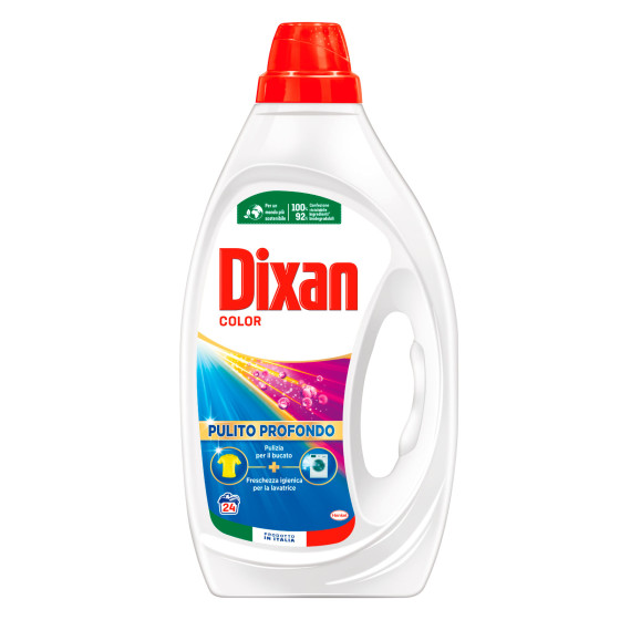 Detersivo Liquido Color per Lavatrice 24 Lavaggi Dixan Detersivo Liquido Color per Lavatrice 24 Lavaggi Dixan