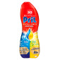 Immagine 1 - Pril Excellence Duo Gel per Lavastoviglie Extra-Potere Sciogli Grasso Limone e Lime 30 Lavaggi - Flacone da 600ml