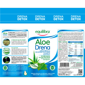 Equilibra Aloe Drena Detox Integratore Depurativo Drenante