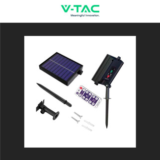 VT-70512 Catenaria con Pannello Solare 12 Metri IP44 V-Tac