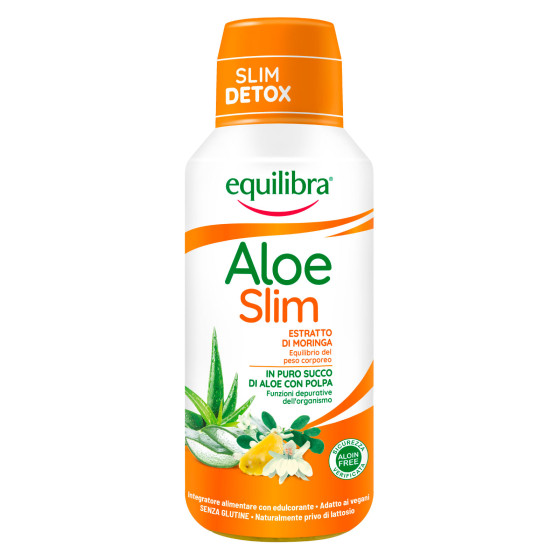 Equilibra Aloe Slim Detox Integratore per Controllo Peso Equilibra Aloe Slim Detox Integratore per Controllo Peso
