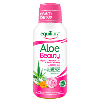 Equilibra Aloe Beauty Detox Integratore Depurativo Aloe Vera Collagene Acido...