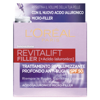 L'Oréal Paris Revitalift Filler Crema Giorno Trattamento Rivolumizzante...