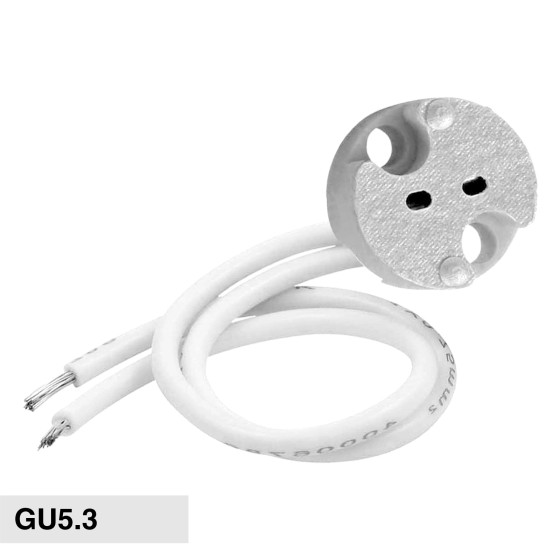 HLDR-GU5.3 Portalampada Ceramica Lampadine GU5.3 Kanlux HLDR-GU5.3 Portalampada Ceramica Lampadine GU5.3 Kanlux