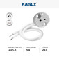 Immagine 2 - Kanlux HLDR-GU5.3 Portalampada in Ceramica per Lampadine GU5.3 (MR16) Bianco - mod. 72109