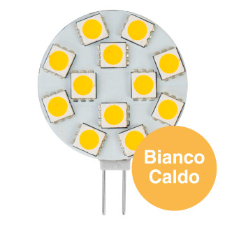 Lampadina LED G4 1.8W 12V Bulb Disc SMD Life