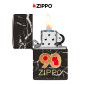Immagine 5 - Zippo Accendino a Benzina Ricaricabile ed Antivento con Fantasia Zippo 90th Anniversary Design - mod. 49864 [TERMINATO]