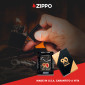 Immagine 6 - Zippo Accendino a Benzina Ricaricabile ed Antivento con Fantasia Zippo 90th Anniversary Design - mod. 49864 [TERMINATO]
