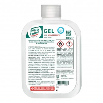 Lysoform Medical Gel Disinfettante Mani Idroalcolico Contro