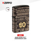 Immagine 2 - Zippo Accendino a Benzina Ricaricabile ed Antivento per Pipa Fantasia James Bond 60th Anniversary Collectible - mod. 48576