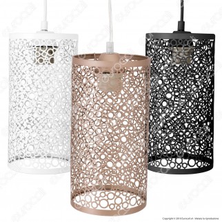 V-TAC VT-7131 Lampadario a Sospensione in Metallo con Portalampada