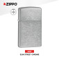 Immagine 2 - Zippo Accendino Slim a Benzina Ricaricabile ed Antivento Street Chrome - mod. 1607