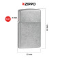 Immagine 4 - Zippo Accendino Slim a Benzina Ricaricabile ed Antivento Street Chrome - mod. 1607