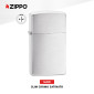 Immagine 2 - Zippo Accendino Slim a Benzina Ricaricabile ed Antivento Brushed Chrome - mod. 1600