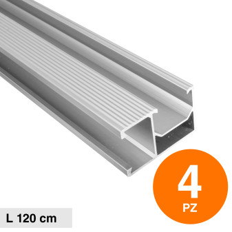 V-Tac Binario in Alluminio 120cm per Pannelli Solari Fotovoltaici -...