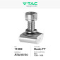 Immagine 2 - V-Tac Dado TT in Alluminio per Installazione Pannelli Solari Fotovoltaici - Confezione da 20 Pezzi - SKU 11392