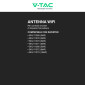 Immagine 3 - V-Tac VT-660000 Modulo Wi-Fi Antenna 2.4GHz per Controllo Inverter da Impianto Fotovoltaico - SKU 11378