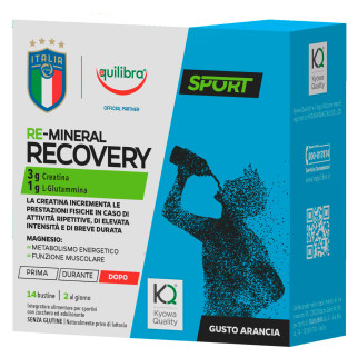 Equilibra Integratore per lo Sport Re-Mineral Recovery Gusto Arancia