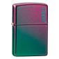 Immagine 1 - Zippo Accendino a Benzina Ricaricabile ed Antivento Iridescent Zippo Logo - mod. 49146ZL