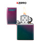 Immagine 5 - Zippo Accendino a Benzina Ricaricabile ed Antivento Iridescent Zippo Logo - mod. 49146ZL