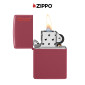 Immagine 5 - Zippo Accendino a Benzina Ricaricabile ed Antivento con Fantasia Red Brick Zippo Logo - mod. 49844ZL