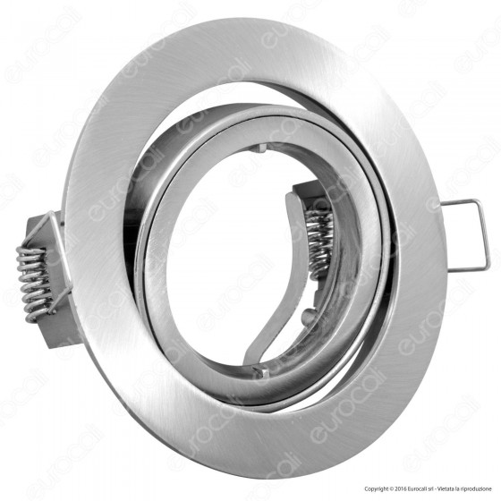 V-Tac VT-775 Portafaretto Orientabile Rotondo da Incasso per V-Tac VT-775 Portafaretto Orientabile Rotondo da Incasso per
