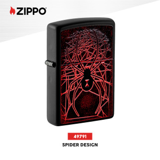Accendino Zippo mod. 49791 Spider Design Antivento