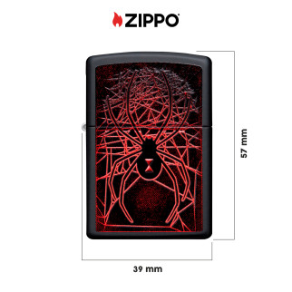 Accendino Zippo mod. 49791 Spider Design Antivento