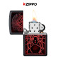 Immagine 5 - Zippo Accendino a Benzina Ricaricabile ed Antivento con Fantasia Spider Design - mod. 49791