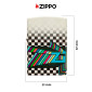 Immagine 4 - Zippo Premium Accendino a Benzina Ricaricabile ed Antivento con Fantasia Zippo Design - mod. 48504