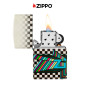 Immagine 5 - Zippo Premium Accendino a Benzina Ricaricabile ed Antivento con Fantasia Zippo Design - mod. 48504