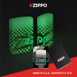 Immagine 6 - Zippo Premium Accendino a Benzina Ricaricabile ed Antivento con Fantasia Zippo Design - mod. 48504
