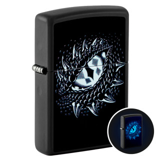 Accendino Zippo 48608 Dragon Eye Design Ricaricabile