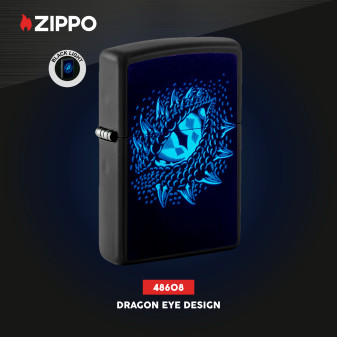 Accendino Zippo 48608 Dragon Eye Design Ricaricabile