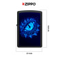 Immagine 4 - Zippo Accendino a Benzina Ricaricabile ed Antivento con Fantasia Dragon Eye Design - mod. 48608